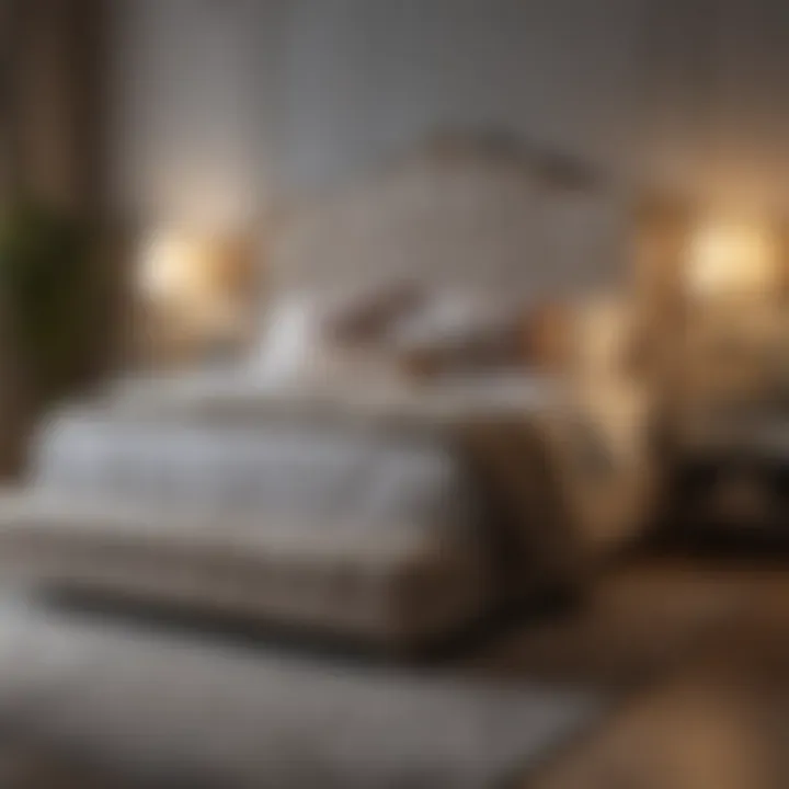 Luxurious Upholstered Platform Bed
