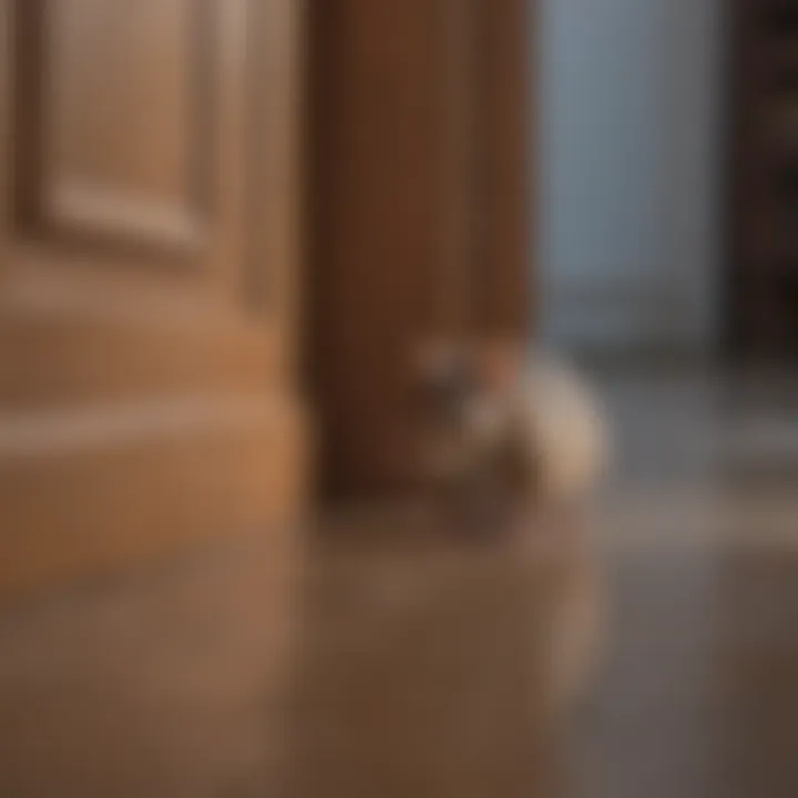 Maintaining a rodent-proof door sweep
