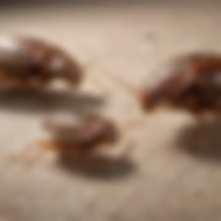 Illustration of Male vs. Female Bed Bug Comparison