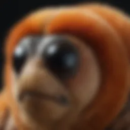 Close-up of Malphrus species illustrating their distinctive features