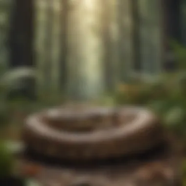 Understanding Snake Behavior in Ecosystems Illustration of a snake in a forest setting