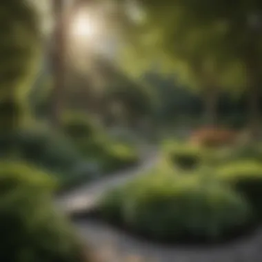 Artistry in Landscaping: TruGreen's Garden Design Beautifully Manicured Garden in Stamford