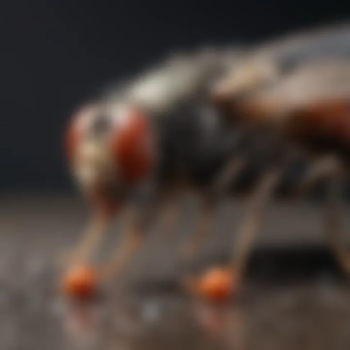 Maxforce Fly Bait Granules application for pest control