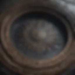 Protective drain cover with intricate design