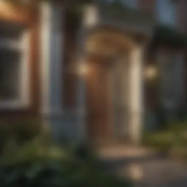 Illustration demonstrating pest-free residential and commercial properties