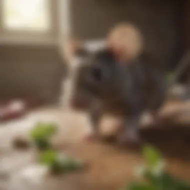 Mice Avoiding Peppermint Oil Scent Trail