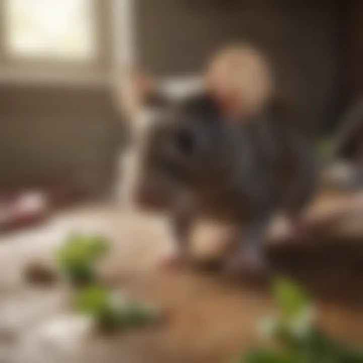 Mice Avoiding Peppermint Oil Scent Trail