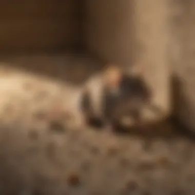 Mice Droppings in a Residential Attic Mice droppings found in a residential attic