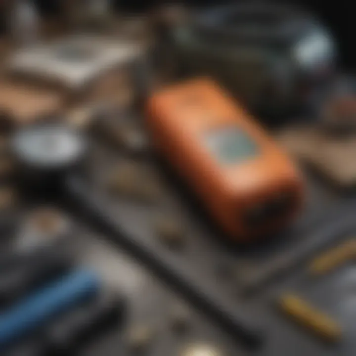 Illustration of pest control equipment and tools