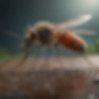 Combatting Mosquitoes in Bakersfield Illustration portraying effective mitigation strategies against mosquitoes in Bakersfield