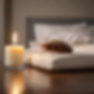 Minimalistic Bed Bug Candle Placement in Modern Bedroom Minimalistic Bed Bug Candle Placement in Modern Bedroom