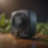 Modern electronic pest control device emitting ultrasonic waves