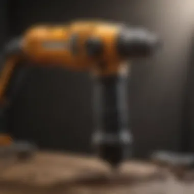 Modern rotary hammer drill with advanced features