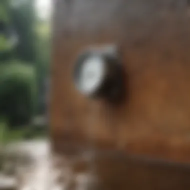 Intricate Detection of Hidden Water Intrusion Moisture Meter Detecting Hidden Water Intrusion