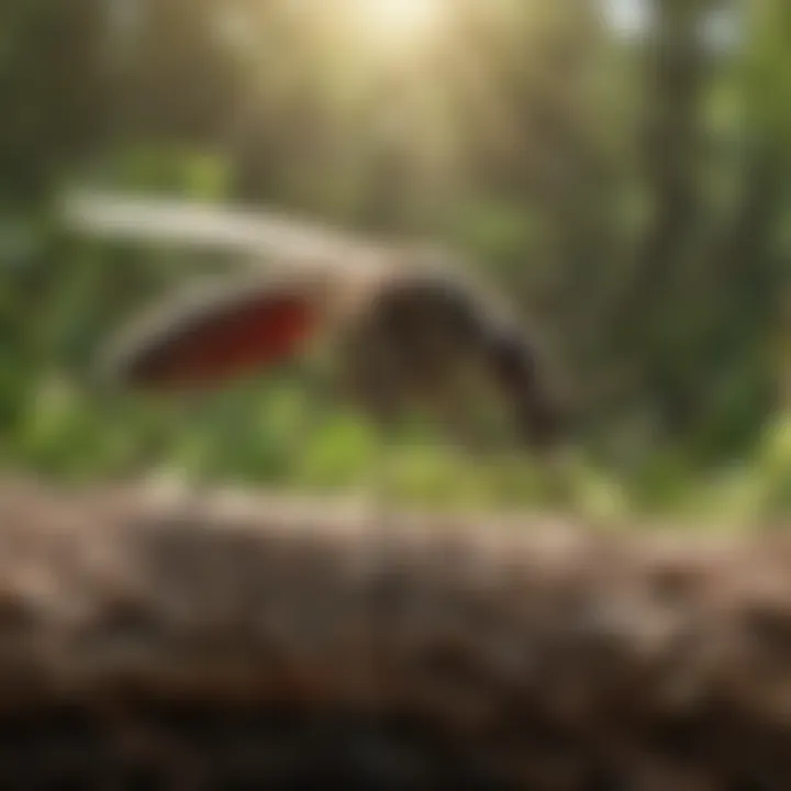 A healthy ecosystem represented by a balanced habitat free from excessive mosquito populations