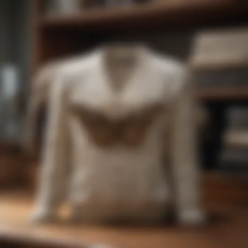 Elegant moth-proof sweater storage bag