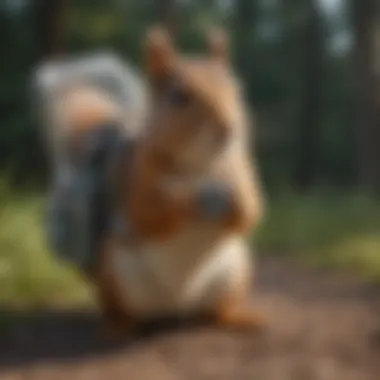 Automated Protection Motion-Activated Squirrel Repellent Sprayer