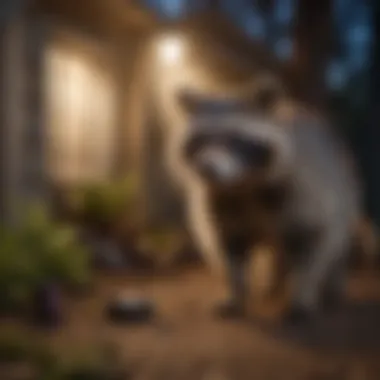 Utilizing Motion Sensor Lights for Raccoon Deterrence Motion Sensor Lights