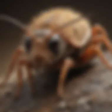 Close-up of common pests found in mountain regions, illustrating the challenges.