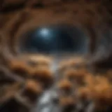 Mycelium Network in Crawl Space