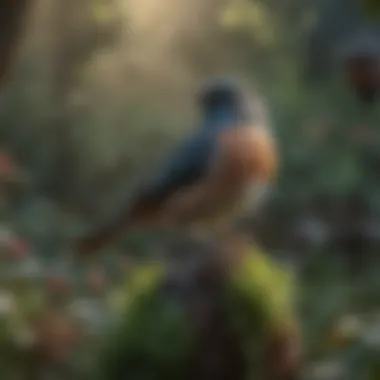 Enchanted Garden Bird Fogger Mystical Bird Fogger in Enchanted Garden