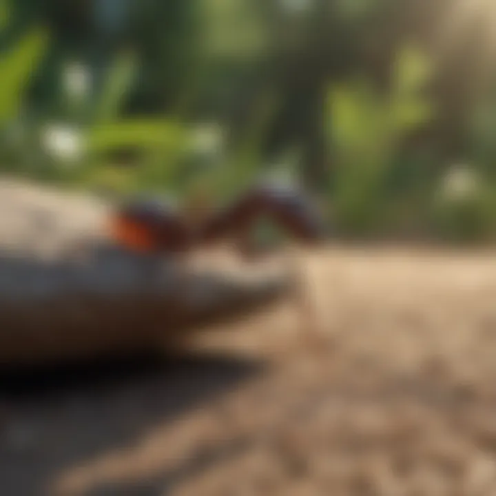 Natural ant deterrent for RV