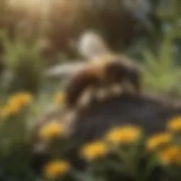 Natural Bee Deterrents in Garden
