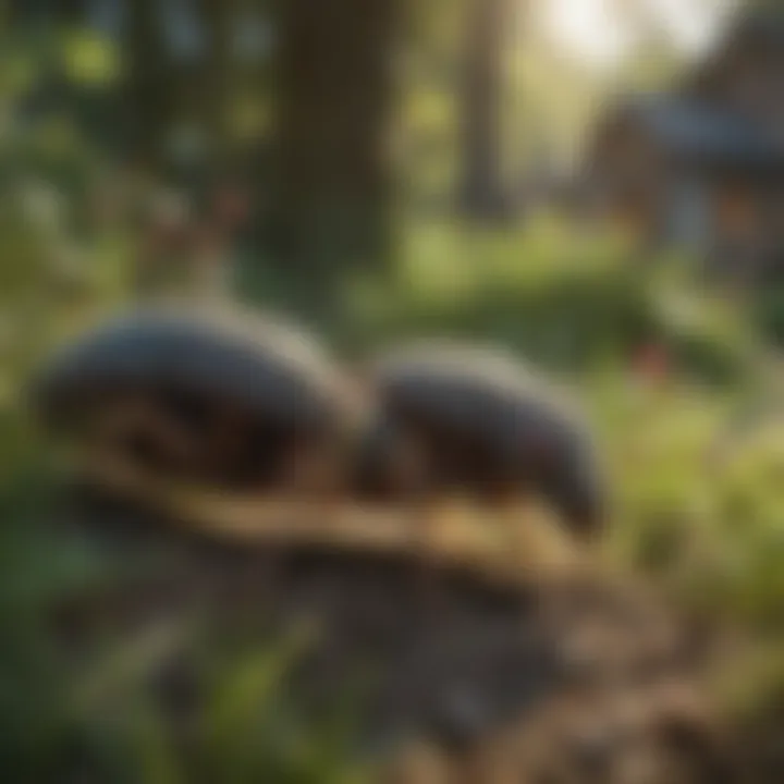 Natural pest control methods in lush Garden City landscape