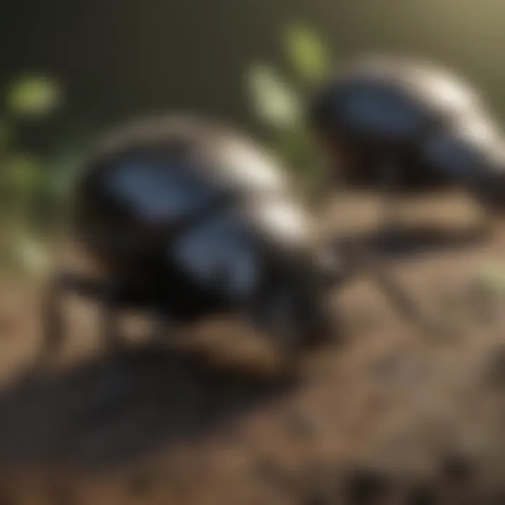 Natural predator of stink beetles