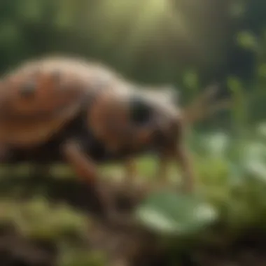 Natural Predators Hunting Clover Mites