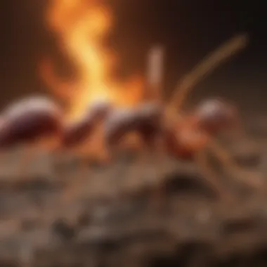 Natural predators of red fire ants