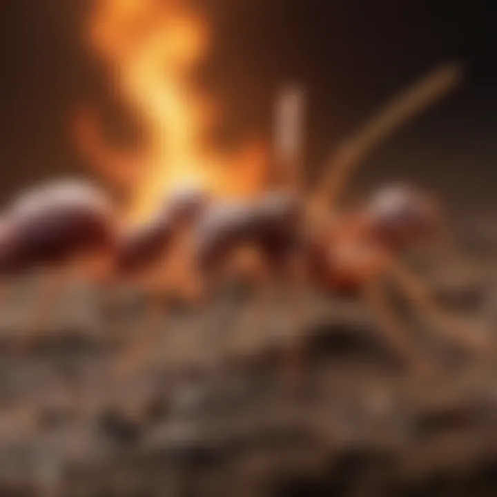 Natural predators of red fire ants