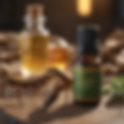 Natural scorpion repellent essential oils