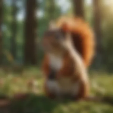 Natural squirrel repellent plants