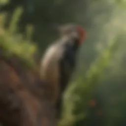 Natural Woodpecker Repellent with Aromatic Herbs