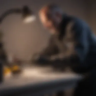 NYC Pest Control Expert Conducting Flea Inspection