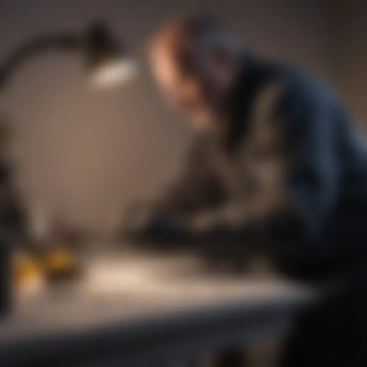 NYC Pest Control Expert Conducting Flea Inspection