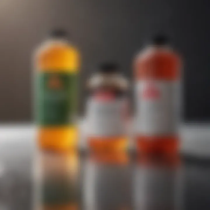 Close-up of NyGuard insecticide chemical composition