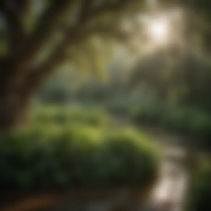 Lush Greenery Surrounding Omni Hinesville GA