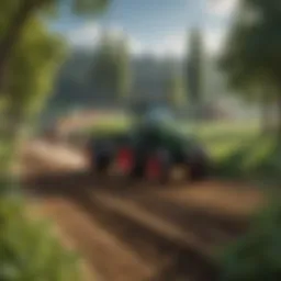 Organic Farm with BASF Alpine WSG Application