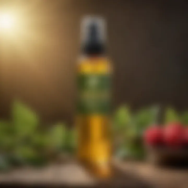 Organic Neem Oil Spray for Raspberry Pest Control