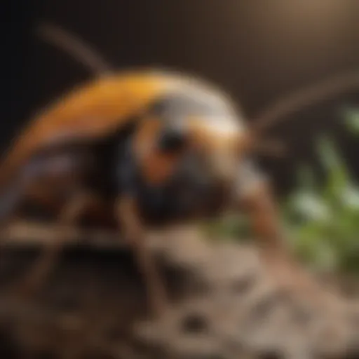 Organic pest control methods in action