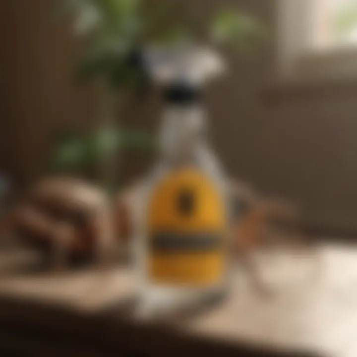 Organic Spider Repellent Spray Bottle