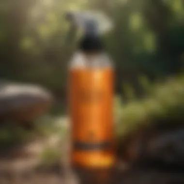 Organic Tick Repellent Spray Bottle with Natural Ingredients Organic Tick Repellent Spray