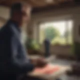Pest Control Expert Inspecting Property