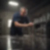 Orkin technician conducting an inspection in Maryland