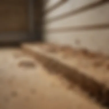 Termite Infestation Solution Orkin Pest Control services targeting termite infestation in a commercial building in Jackson, MS