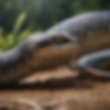 Orkin Snake Displaying Hunting Instincts Orkin Snake Hunting with Precision