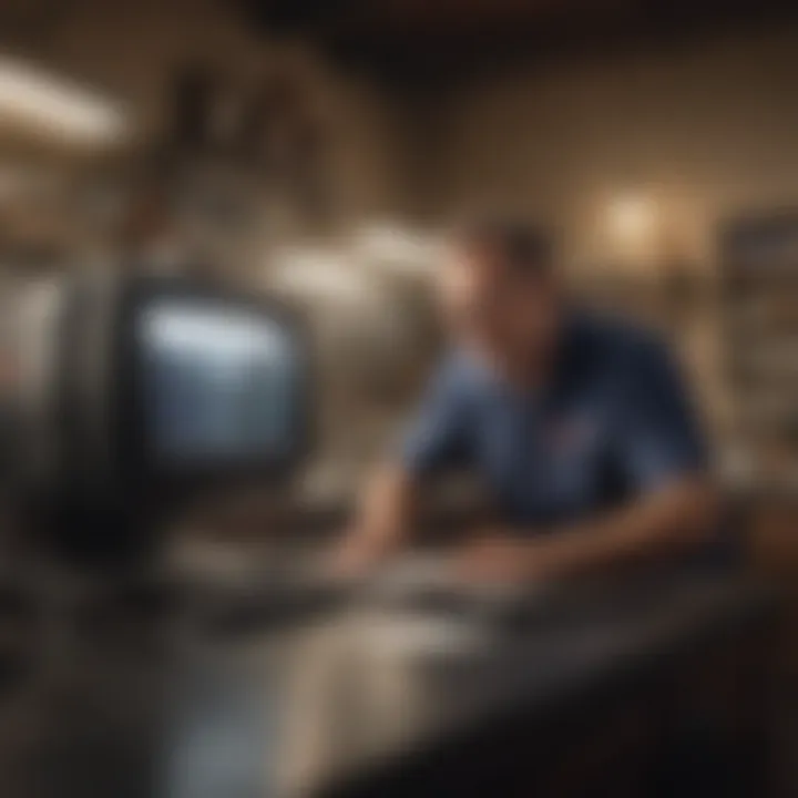 Skilled Orkin Expert Providing Services Professional Orkin Technician in Action