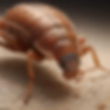 Microscopic Impact on Bed Bugs A microscopic view of bed bugs affected by Ortho Home Defense Max